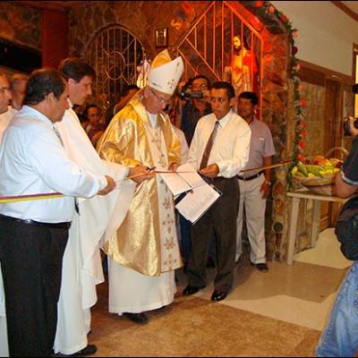 21 noiembrie 2009: Ecuador: Sfinţirea bisericii "San Bartolomé"