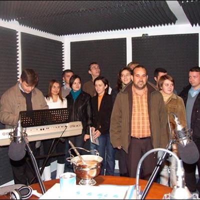 21 noiembrie 2009: Iaşi: Sfinţirea studioului "Radio Maria Iaşi" (Foto: Mihail Cojan)