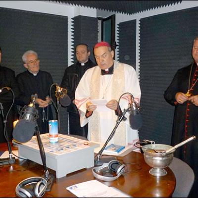 21 noiembrie 2009: Iaşi: Sfinţirea studioului "Radio Maria Iaşi" (Foto: Mihail Cojan)