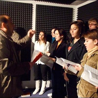 21 noiembrie 2009: Iaşi: Sfinţirea studioului "Radio Maria Iaşi" (Foto: Mihail Cojan)