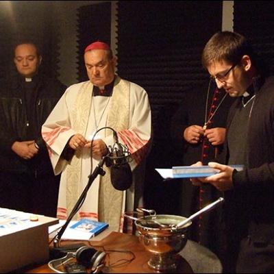 21 noiembrie 2009: Iaşi: Sfinţirea studioului "Radio Maria Iaşi" (Foto: Mihail Cojan)