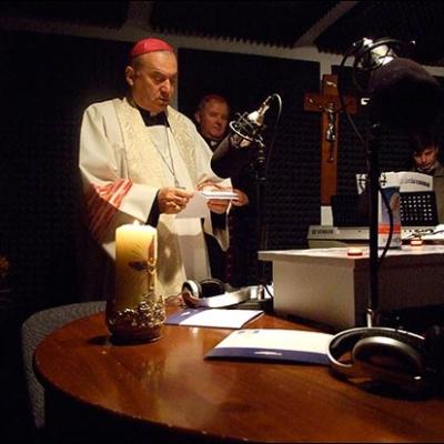 21 noiembrie 2009: Iaşi: Sfinţirea studioului "Radio Maria Iaşi" (Foto: Mihail Cojan)
