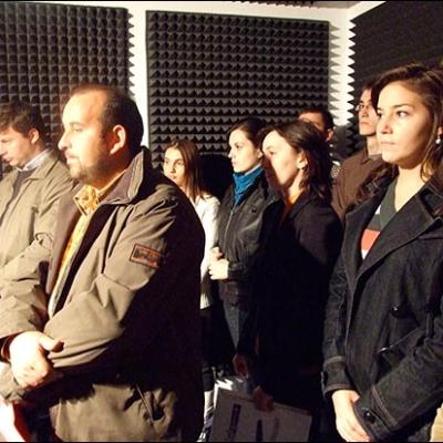 21 noiembrie 2009: Iaşi: Sfinţirea studioului "Radio Maria Iaşi" (Foto: Mihail Cojan)