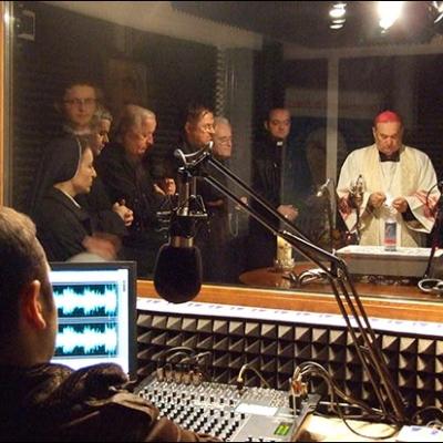 21 noiembrie 2009: Iaşi: Sfinţirea studioului "Radio Maria Iaşi" (Foto: Mihail Cojan)