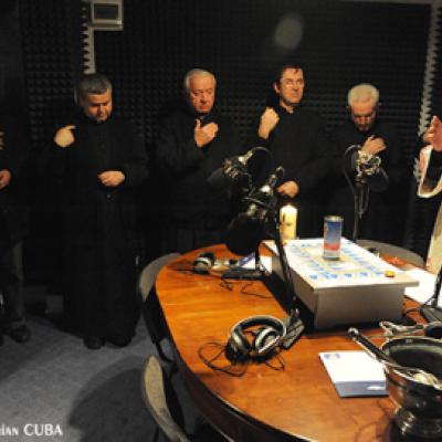 21 noiembrie 2009: Iaşi: Sfinţirea studioului "Radio Maria Iaşi" (Foto: FOCUS/Adrian Cuba)