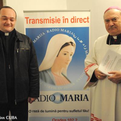 21 noiembrie 2009: Iaşi: Sfinţirea studioului "Radio Maria Iaşi" (Foto: FOCUS/Adrian Cuba)