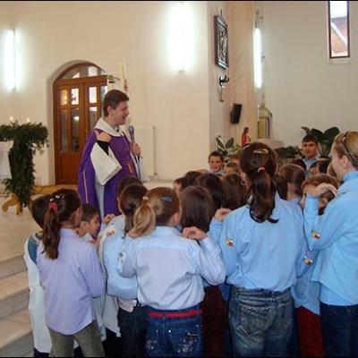 6 decembrie 2009: Pustiana: Depunerea adeziunii la Acţiunea Catolică