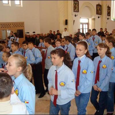 6 decembrie 2009: Pustiana: Depunerea adeziunii la Acţiunea Catolică