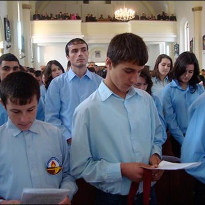 6 decembrie 2009: Pustiana: Depunerea adeziunii la Acţiunea Catolică