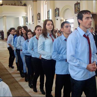 6 decembrie 2009: Pustiana: Depunerea adeziunii la Acţiunea Catolică