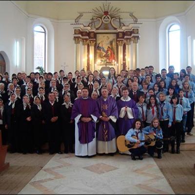 6 decembrie 2009: Pustiana: Depunerea adeziunii la Acţiunea Catolică