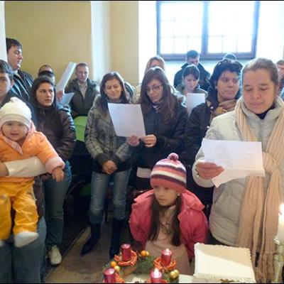 6 decembrie 2009: Budapesta: Românii catolici din Parohia "Sfânta Ana" şi sărbătoarea Sfântul Nicolae