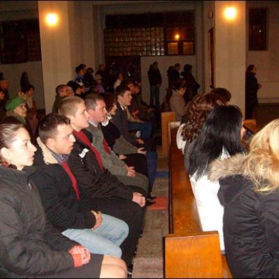 6 decembrie 2009: Iaşi: Prima adeziune în cadrul ACT în Parohia "Sfântul Anton de Padova"