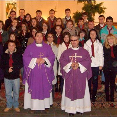 6 decembrie 2009: Iaşi: Prima adeziune în cadrul ACT în Parohia "Sfântul Anton de Padova"