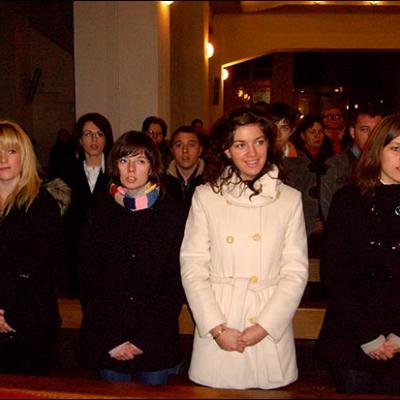 6 decembrie 2009: Iaşi: Prima adeziune în cadrul ACT în Parohia "Sfântul Anton de Padova"