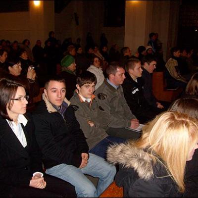 6 decembrie 2009: Iaşi: Prima adeziune în cadrul ACT în Parohia "Sfântul Anton de Padova"