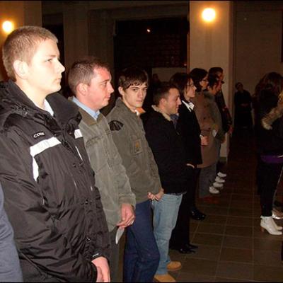 6 decembrie 2009: Iaşi: Prima adeziune în cadrul ACT în Parohia "Sfântul Anton de Padova"