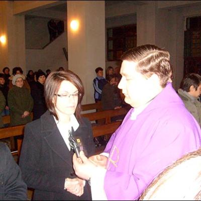 6 decembrie 2009: Iaşi: Prima adeziune în cadrul ACT în Parohia "Sfântul Anton de Padova"