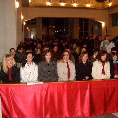 6 decembrie 2009: Iaşi: Prima adeziune în cadrul ACT în Parohia "Sfântul Anton de Padova"