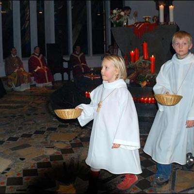 6 decembrie 2009: Köln: Vizita episcopului Aurel Percă la comunitatea românească