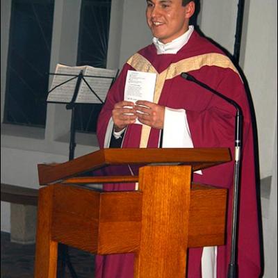 6 decembrie 2009: Köln: Vizita episcopului Aurel Percă la comunitatea românească