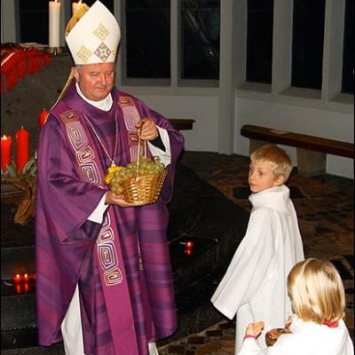 6 decembrie 2009: Köln: Vizita episcopului Aurel Percă la comunitatea românească