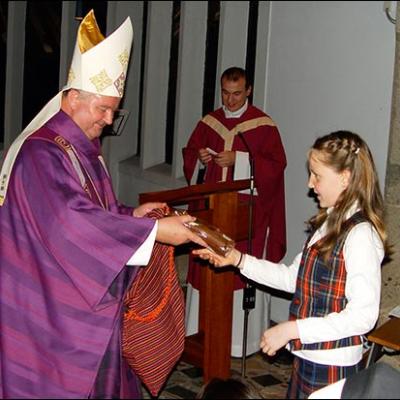 6 decembrie 2009: Köln: Vizita episcopului Aurel Percă la comunitatea românească