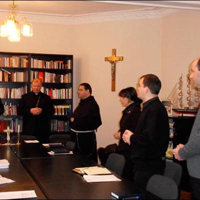 14 decembrie 2009: Iaşi: Consfătuirea anuală a directorilor şcolilor catolice din Dieceza de Iaşi