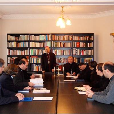 14 decembrie 2009: Iaşi: Consfătuirea anuală a directorilor şcolilor catolice din Dieceza de Iaşi