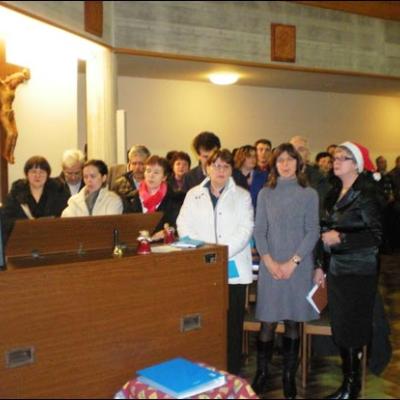 25 decembrie 2009: Pordenone: Crăciunul în comunitatea română