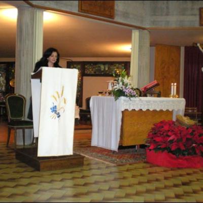 25 decembrie 2009: Pordenone: Crăciunul în comunitatea română