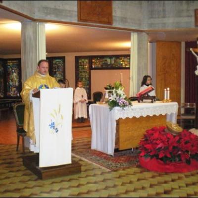 25 decembrie 2009: Pordenone: Crăciunul în comunitatea română