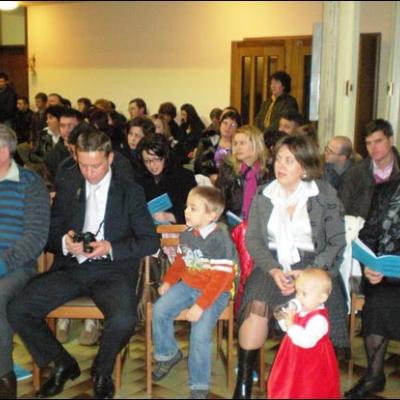 25 decembrie 2009: Pordenone: Crăciunul în comunitatea română