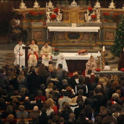 1 ianuarie 2010: Torino: Tradiţii în comunitatea română catolică