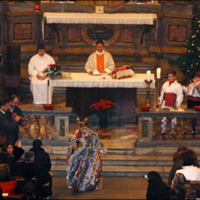 1 ianuarie 2010: Torino: Tradiţii în comunitatea română catolică