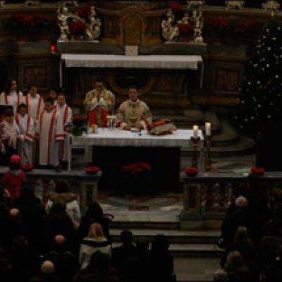1 ianuarie 2010: Torino: Tradiţii în comunitatea română catolică