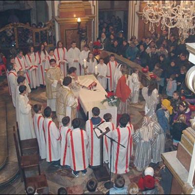 1 ianuarie 2010: Torino: Tradiţii în comunitatea română catolică