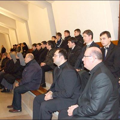 18 ianuarie 2010: Iaşi (Institutul Teologic Romano-Catolic "Sf. Iosif"): Săptămâna de Rugăciune pentru Unitatea Creştinilor - ziua întâi (deschiderea) - foto: Mihail Cojan