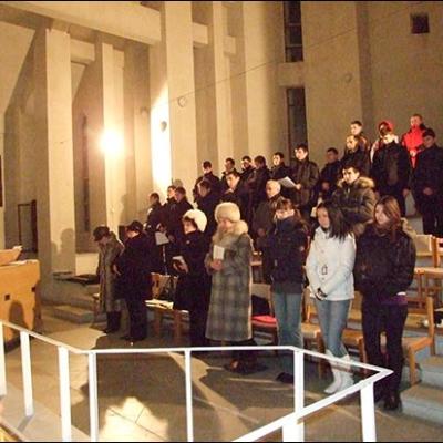 19 ianuarie 2010: Iaşi (biserica romano-catolică "Sf. Anton"): Săptămâna de Rugăciune pentru Unitatea Creştinilor - ziua a doua (foto: Mihail Cojan)