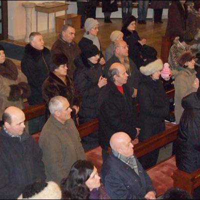 21 ianuarie 2010: Iaşi (biserica romano-catolică "Sfânta Tereza a Pruncului Isus"): Săptămâna de Rugăciune pentru Unitatea Creştinilor - ziua a patra (foto: Mihail Cojan)