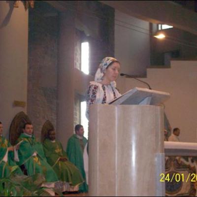24 ianuarie 2010: Cesano: Un semn de comuniune între catolicii de diferite limbi