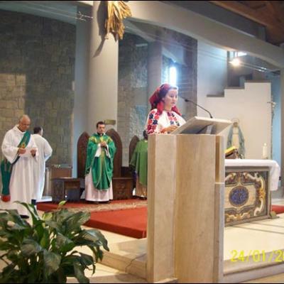 24 ianuarie 2010: Cesano: Un semn de comuniune între catolicii de diferite limbi
