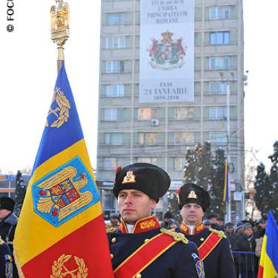24 ianuarie 2010: Iaşi: Marcarea Zilei Unirii Principatelor Române (Foto: FOCUS)