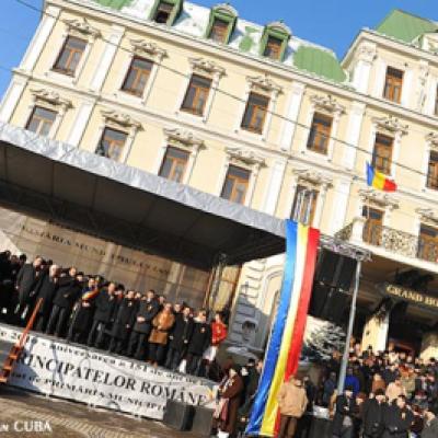 24 ianuarie 2010: Iaşi: Marcarea Zilei Unirii Principatelor Române (Foto: FOCUS)