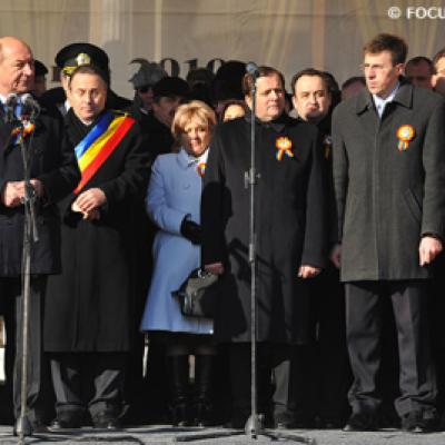 24 ianuarie 2010: Iaşi: Marcarea Zilei Unirii Principatelor Române (Foto: FOCUS)