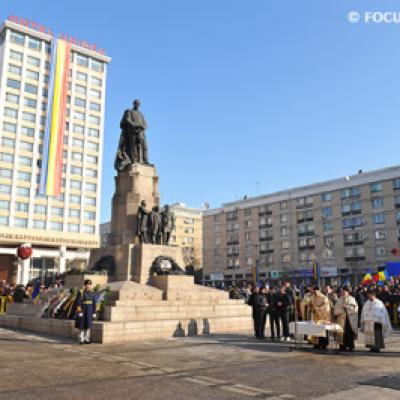 24 ianuarie 2010: Iaşi: Marcarea Zilei Unirii Principatelor Române (Foto: FOCUS)