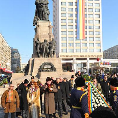 24 ianuarie 2010: Iaşi: Marcarea Zilei Unirii Principatelor Române (Foto: FOCUS)
