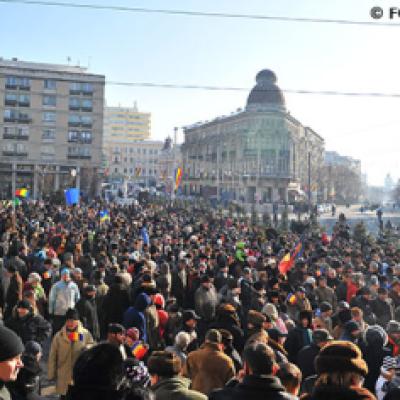 24 ianuarie 2010: Iaşi: Marcarea Zilei Unirii Principatelor Române (Foto: FOCUS)