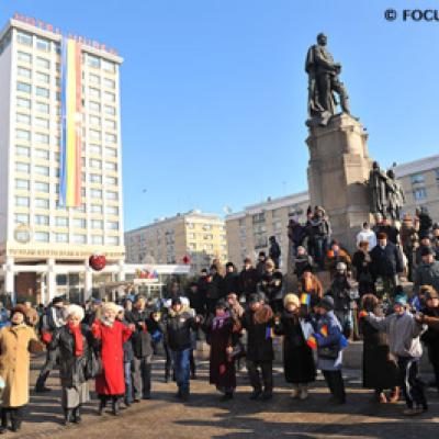 24 ianuarie 2010: Iaşi: Marcarea Zilei Unirii Principatelor Române (Foto: FOCUS)