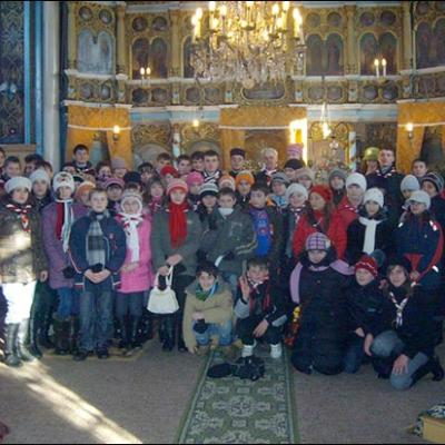 24 ianuarie 2010: Pildeşti-Simioneşti: Un drum scurt, dar plin de simbolism